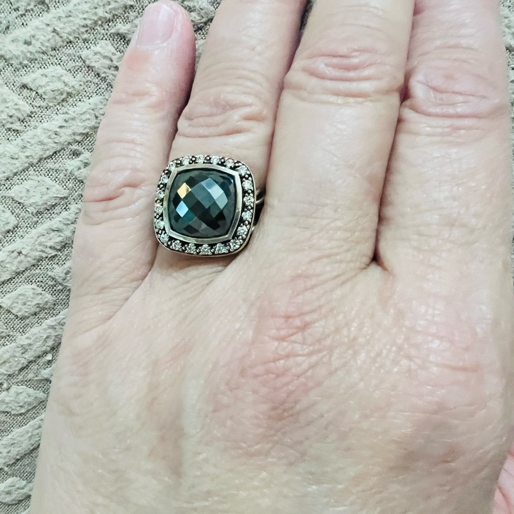 David Yurman Hematite Albion Ring - Picture 3 of 6